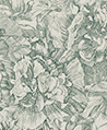 歐式藝術花海 壁紙 (綠)