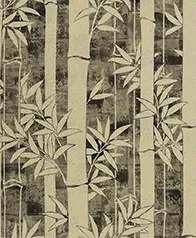 箔金竹林 壁紙