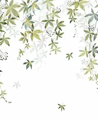 葡萄花藤 壁紙(綠)