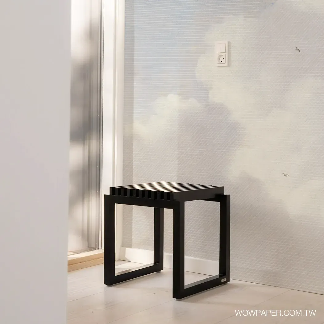 迷人的陰天壁畫