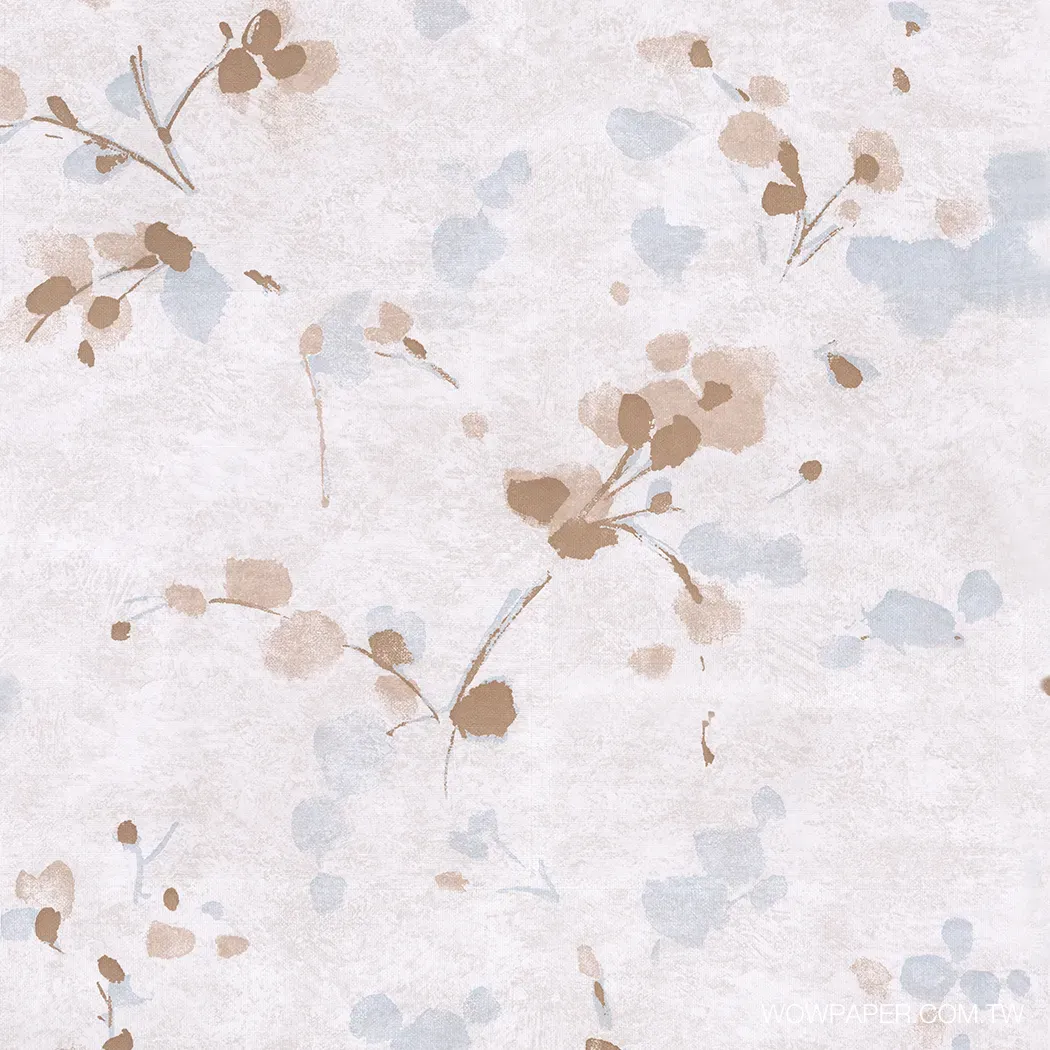 春色花卉 壁紙(棕)