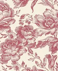 英式玫瑰 壁紙(紅)