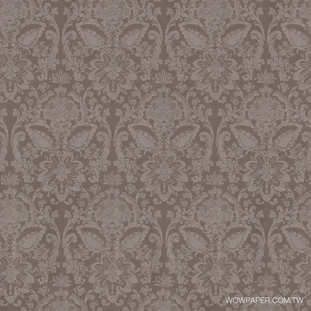 巴洛克圖騰 壁紙(褐)