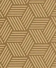 藤紋組合幾何 壁紙(焦糖)