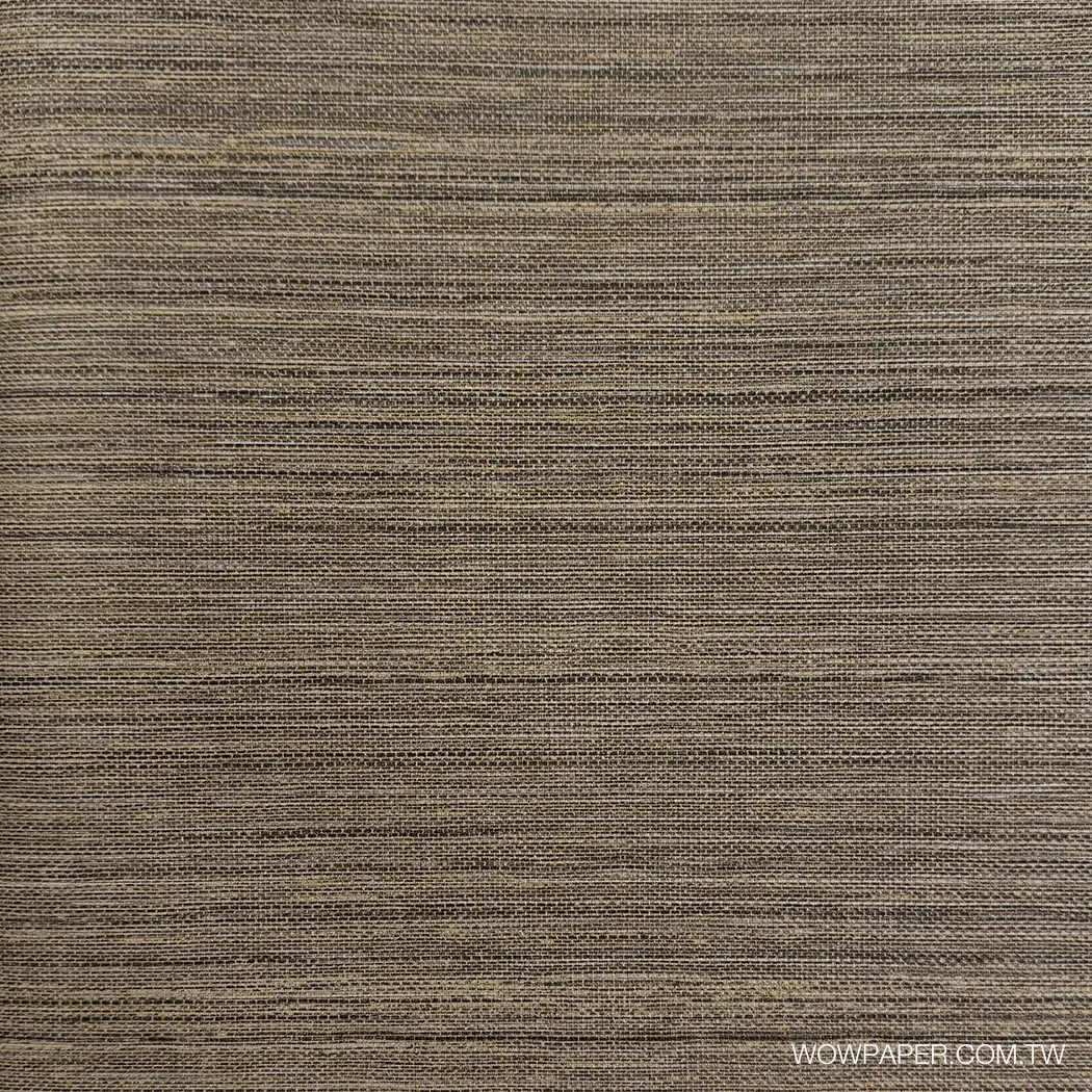 古著劍麻織紋 壁紙(棕金)
