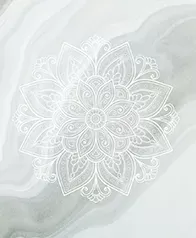 心流 壁畫(灰綠)