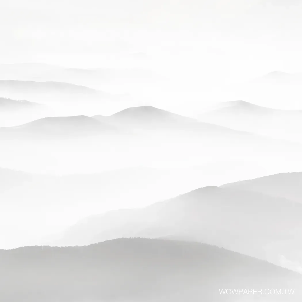 紗霧 壁紙(暖灰)