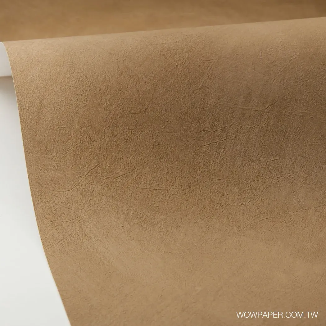 藝術泥灰牆 壁紙(焦糖)