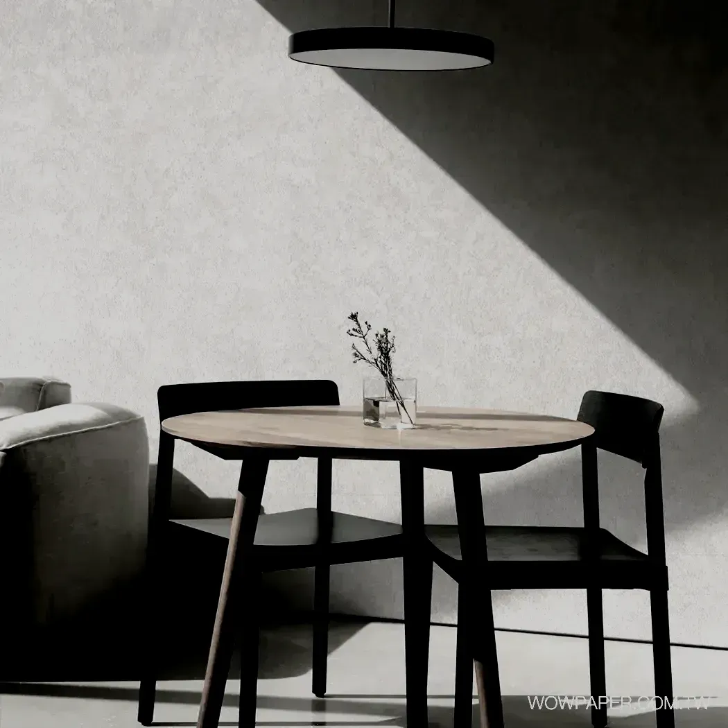 短絨織布紋 壁紙(灰白)