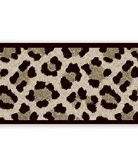 豹紋 腰帶壁紙(咖)