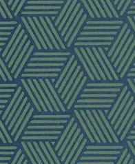 藤紋組合幾何 壁紙(綠)