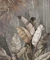 芭蕉葉林 壁畫(淡色)
