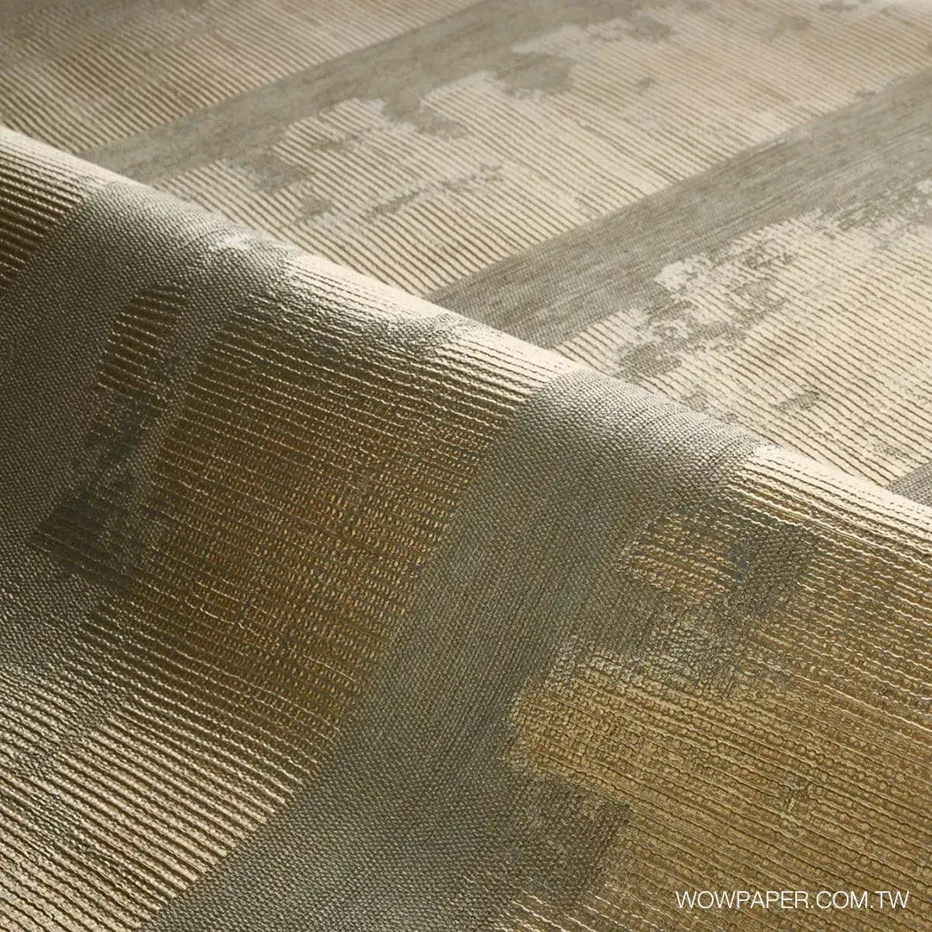 練彩紋 壁紙(咖綠)