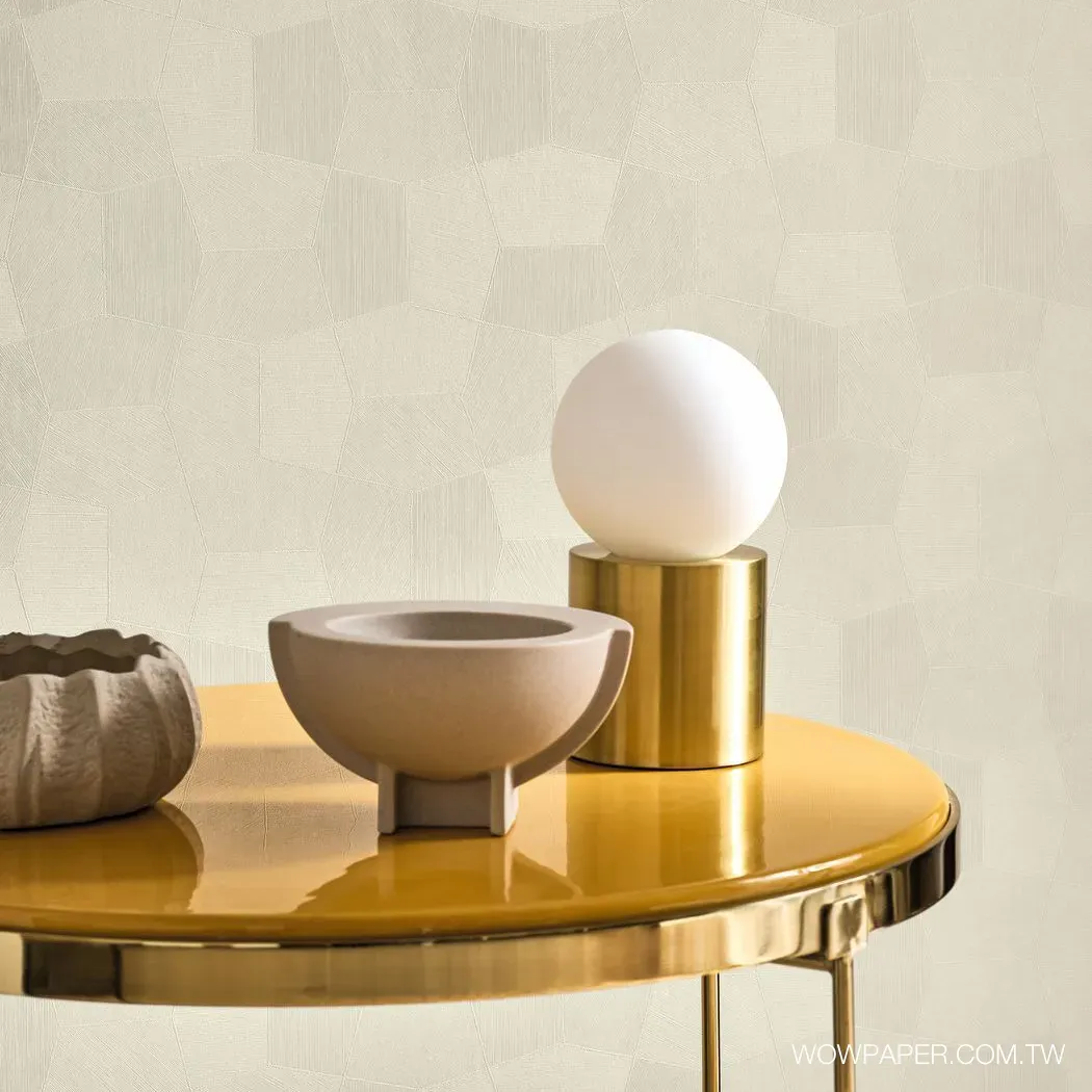 單色層次幾何 壁紙(灰)