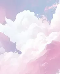 吉卜力的天空 壁畫(紫)