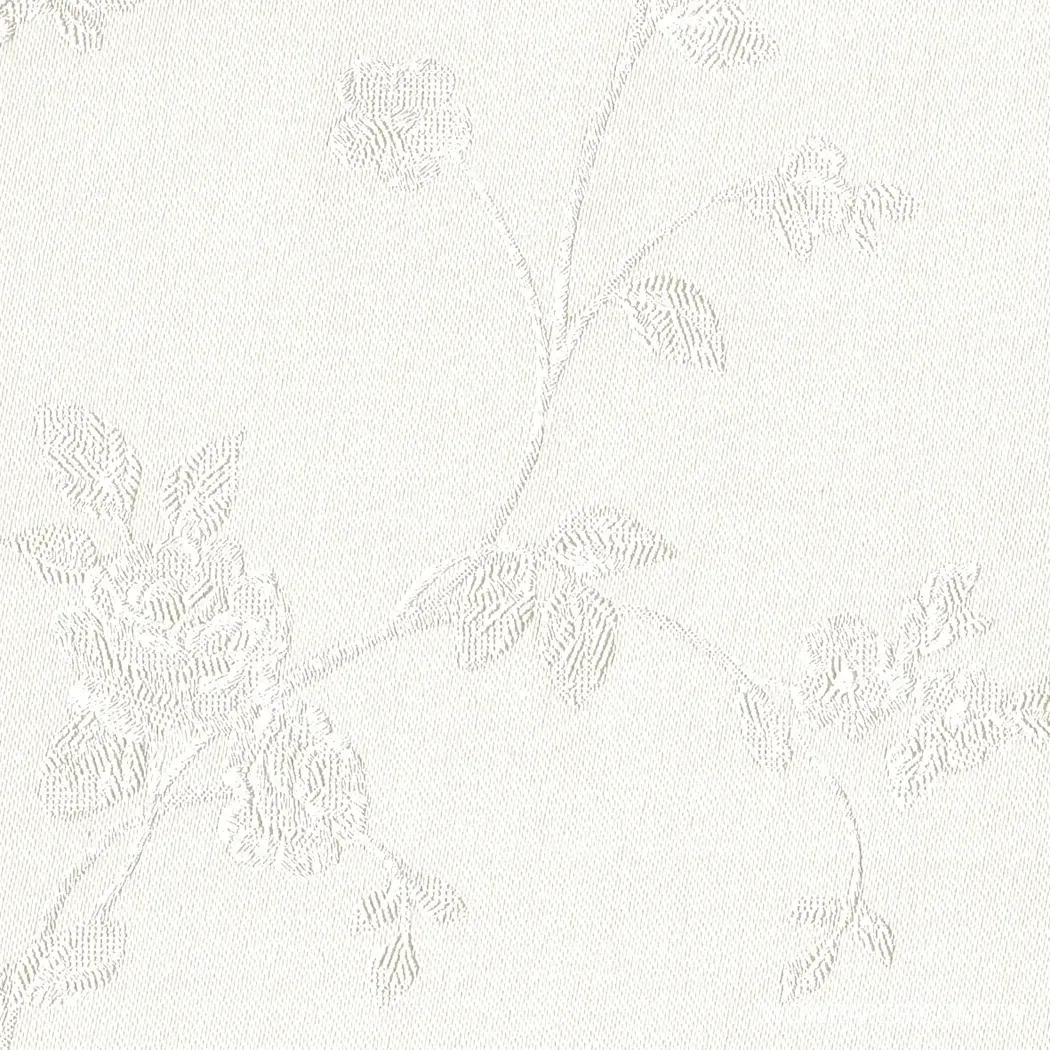 花藤繡紋織物 壁紙(米白)