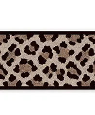 豹紋 腰帶壁紙(棕)