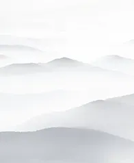 紗霧 壁畫(藍灰)