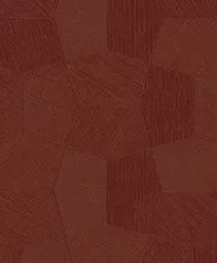 單色層次幾何 壁紙(紅)