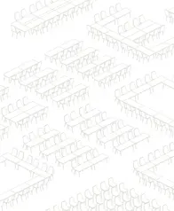 會議組合 壁畫(白灰)