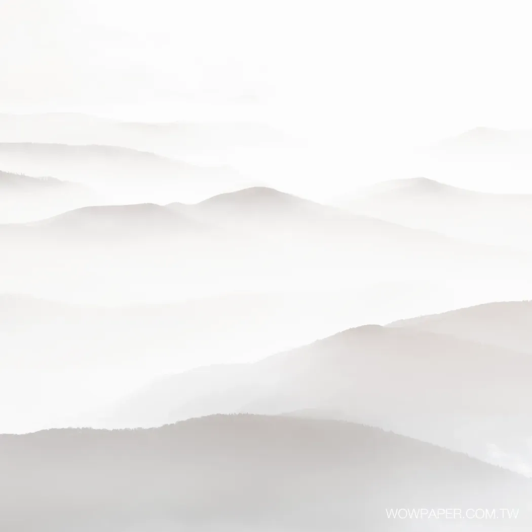 紗霧 壁紙(布朗灰)