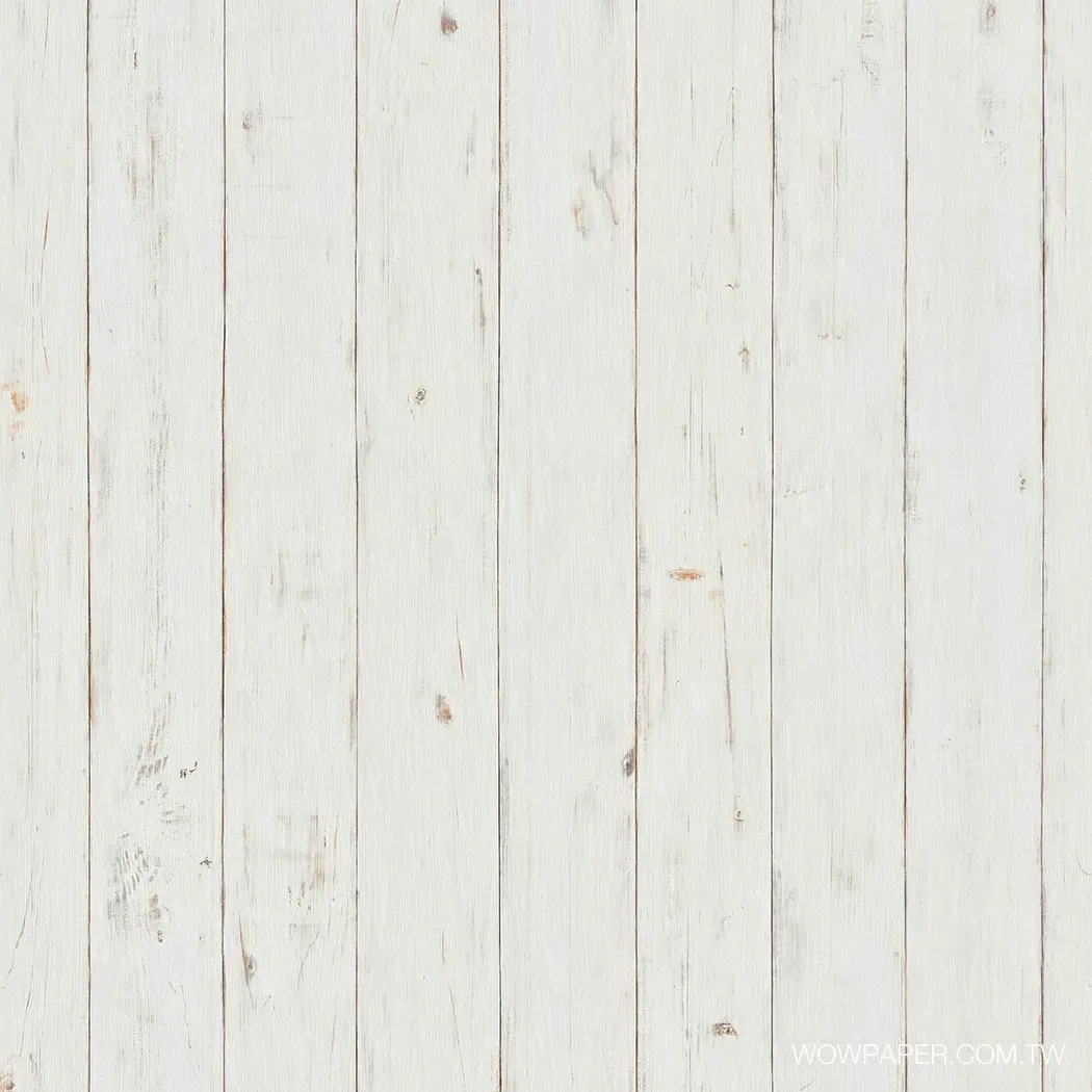 刷白木板牆 壁紙