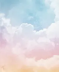 棉花糖天空 壁畫