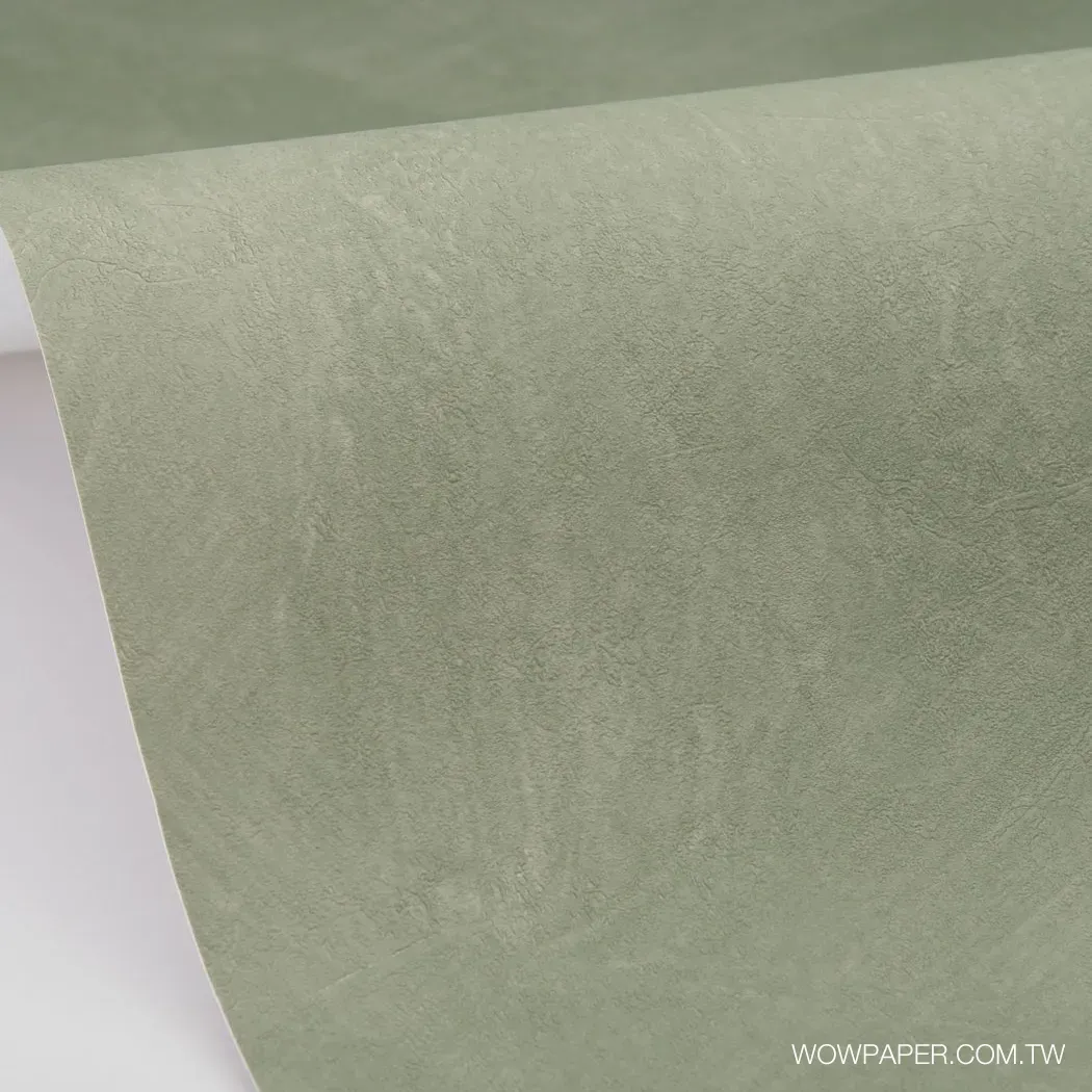 藝術泥灰牆 壁紙(灰綠)