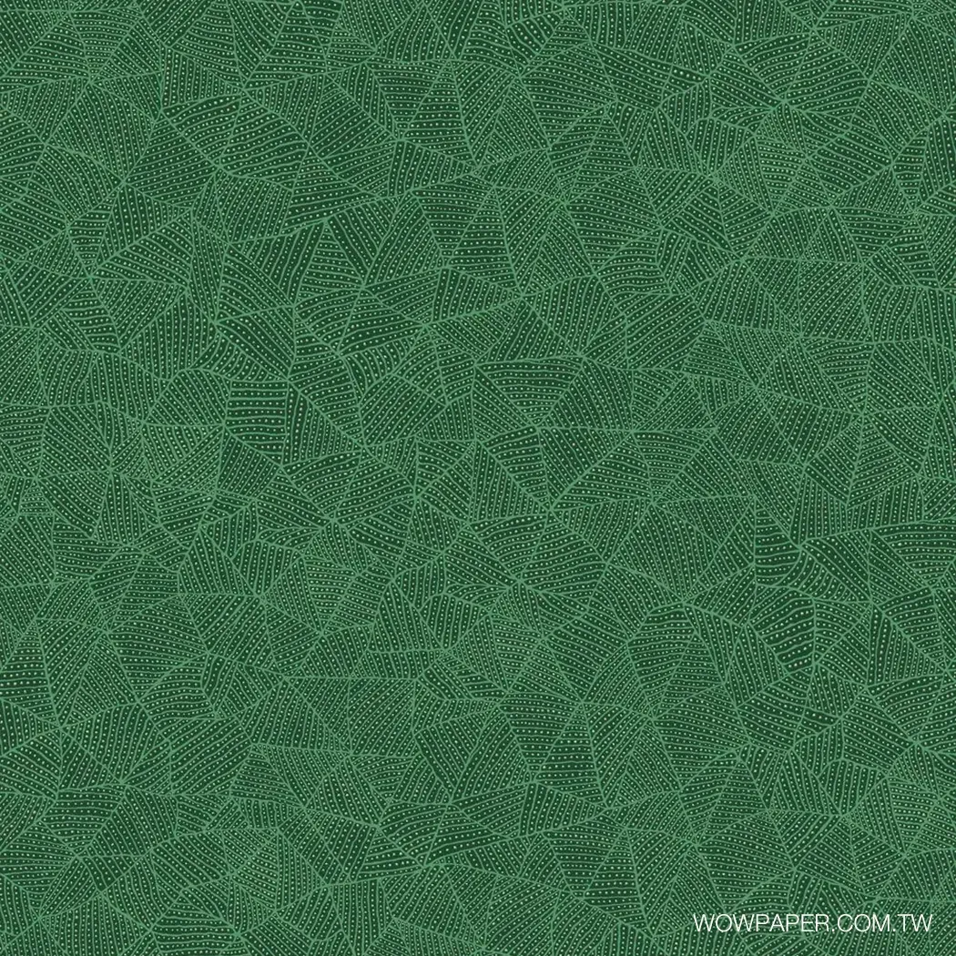 現代部落藝術-脈紋 壁紙(綠)