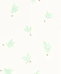 可愛小草圖騰 壁紙(杏綠)