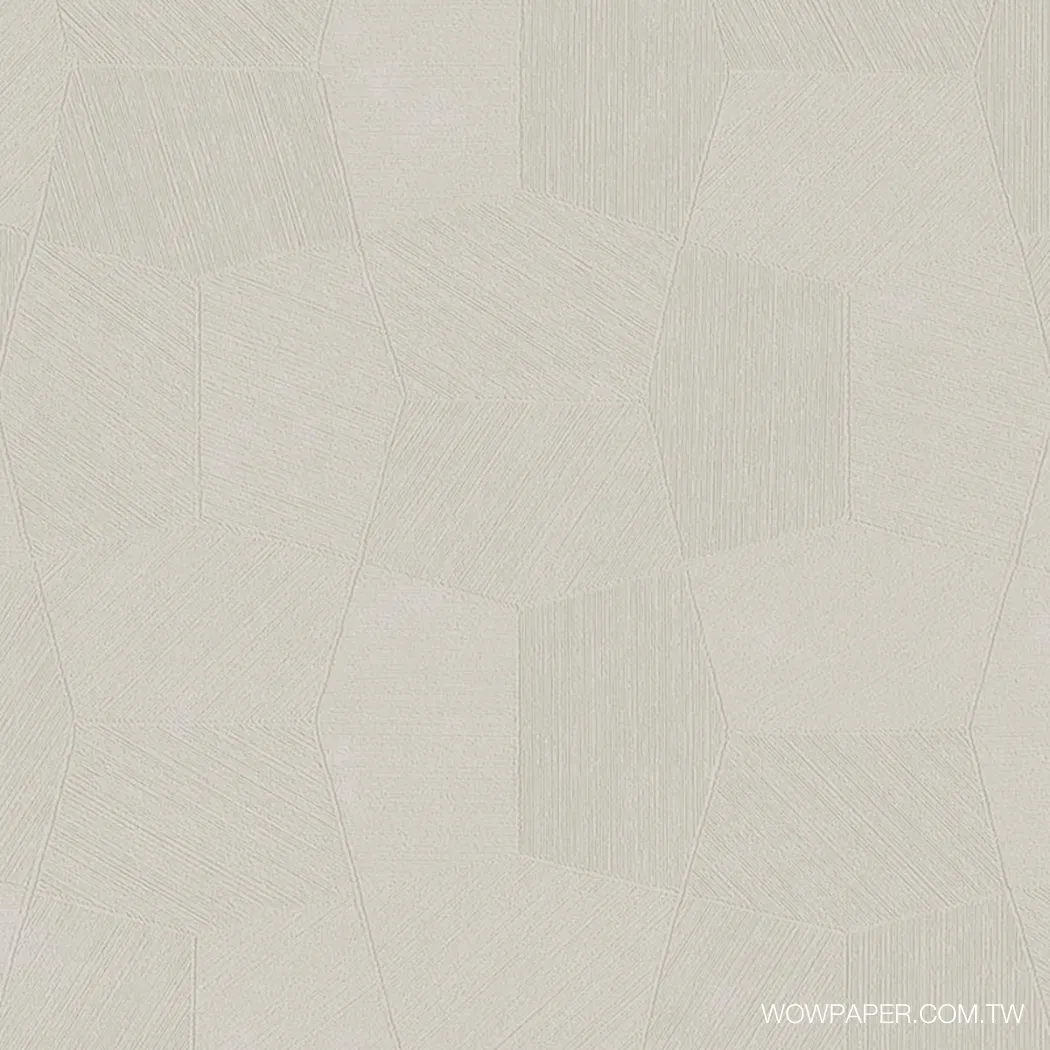 單色層次幾何 壁紙(灰)