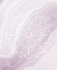 心流 壁畫(粉紫)