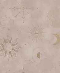 占星天體 壁紙(藕粉)