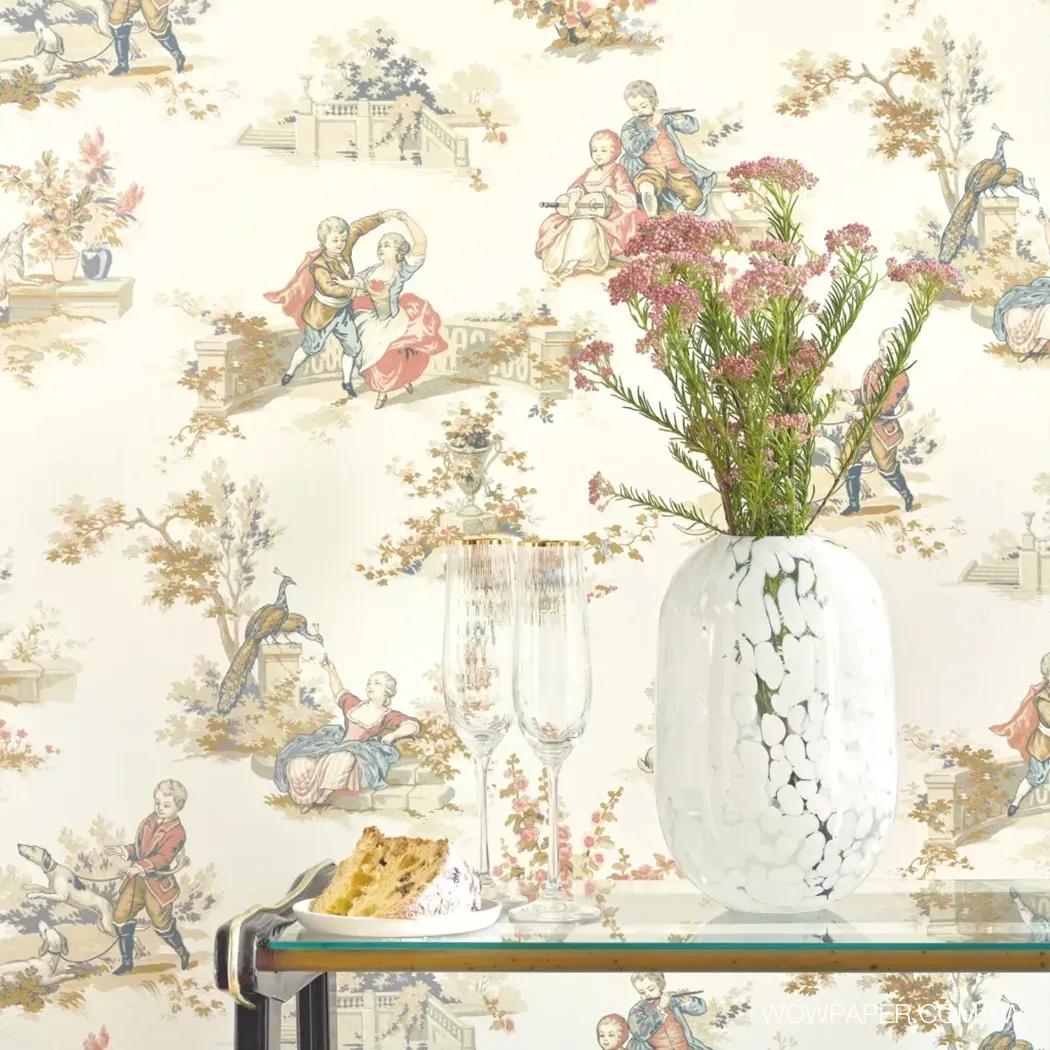 加沃特舞曲 壁紙(米白)