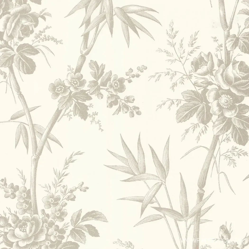法式花林 壁紙(米白)