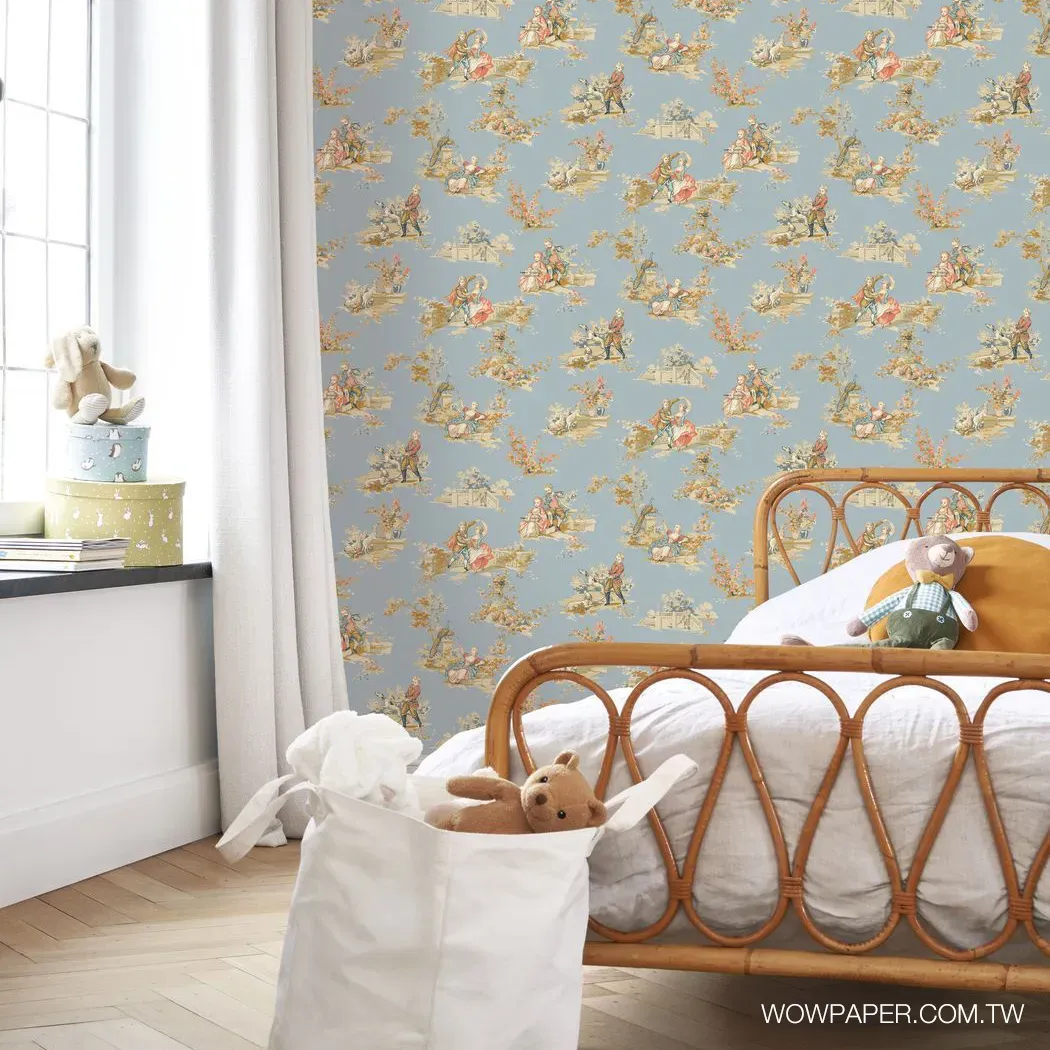 加沃特舞曲 壁紙(藍灰)