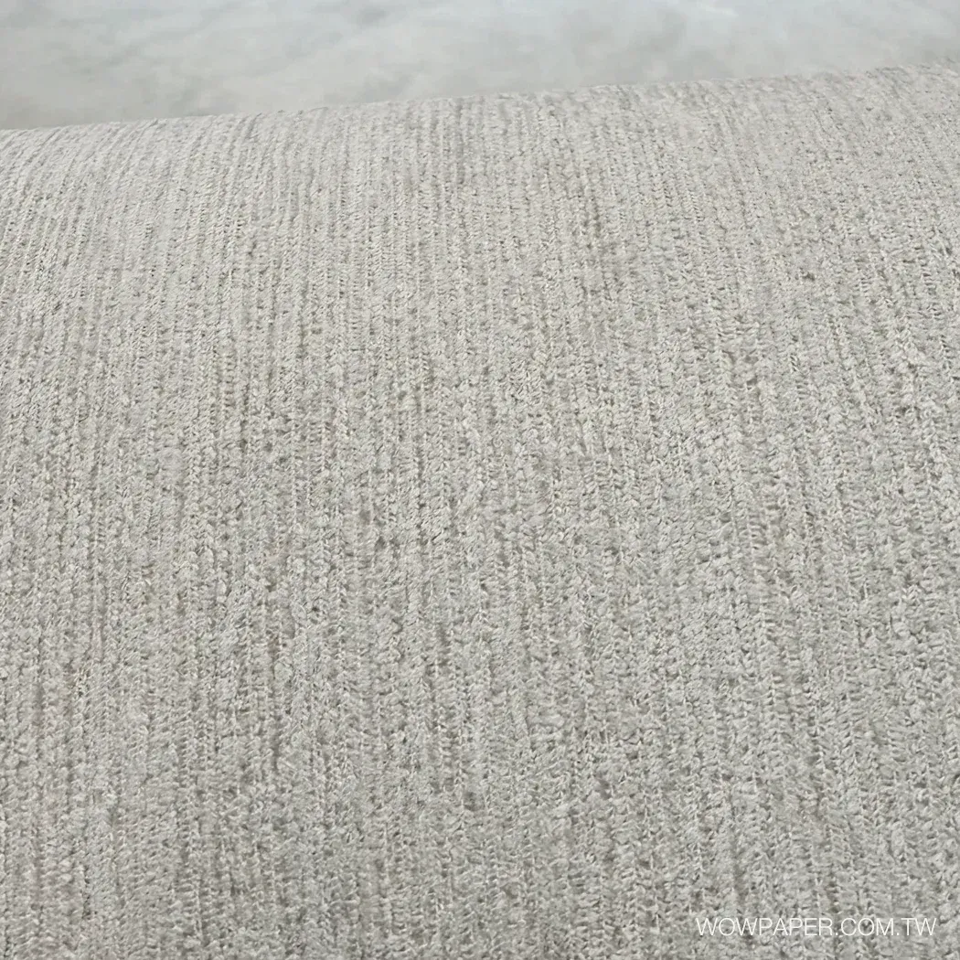 雪尼爾織物 壁布(灰白)