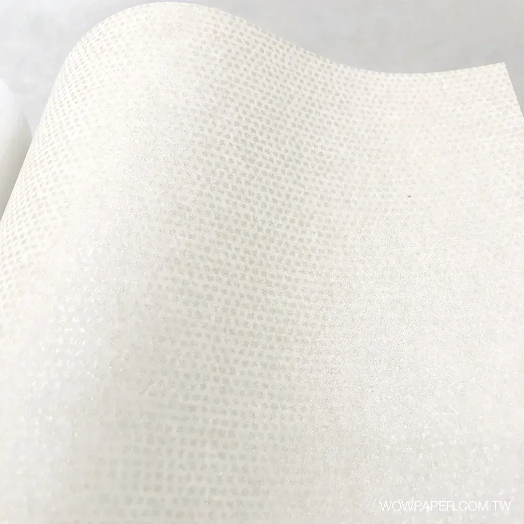 輕奢手繪小點 壁紙(杏)