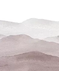 山形水色 壁畫(棕)