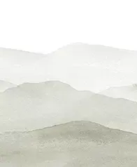 山形水色 壁畫(綠)
