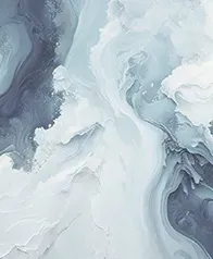 聚流 壁畫(藍灰)