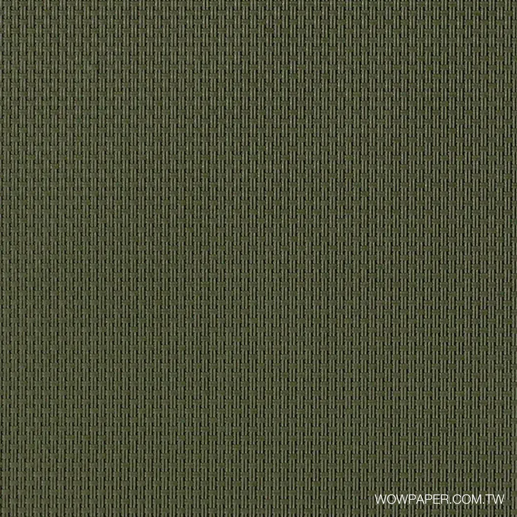 單色藤編織紋 壁紙(橄欖)