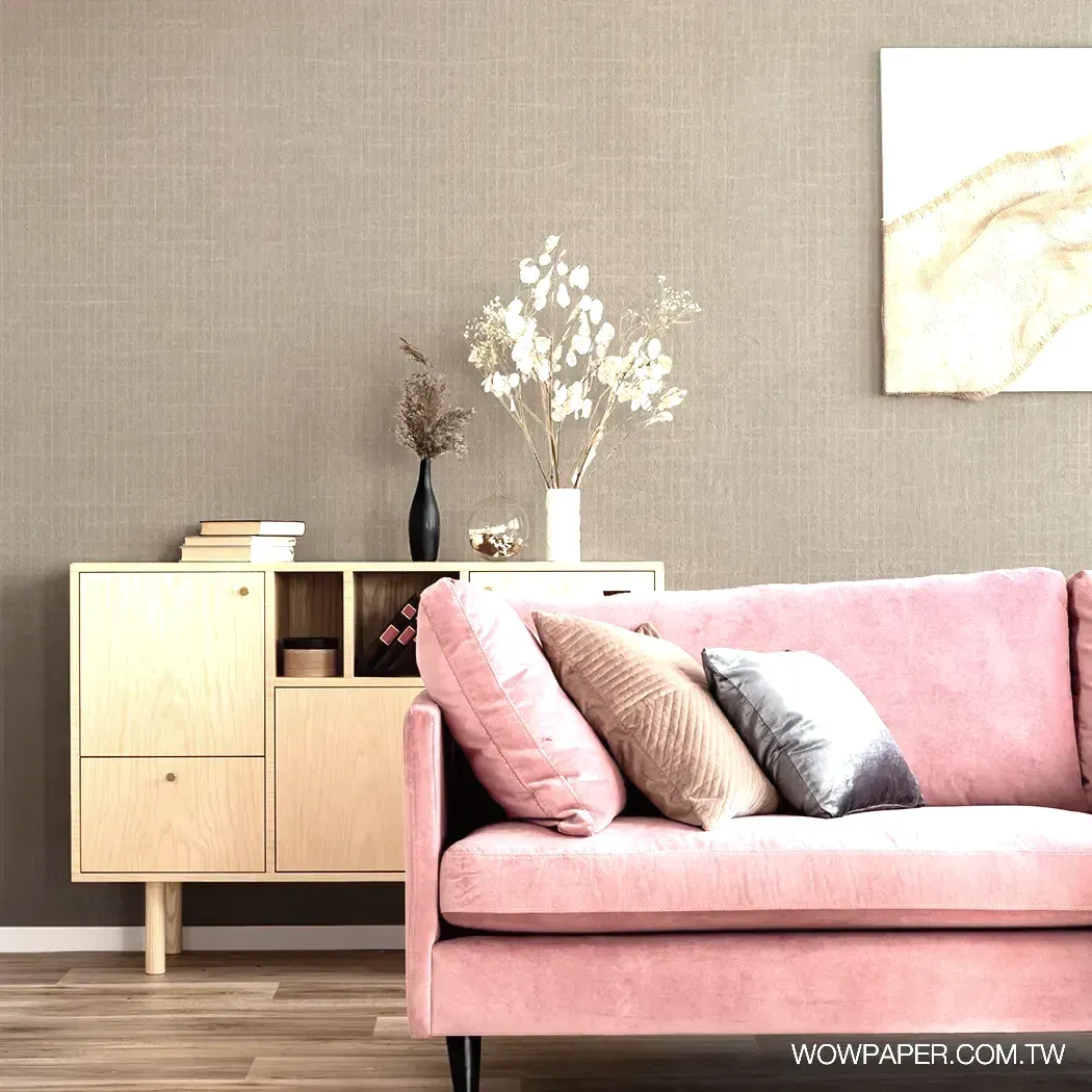 現代織品 壁紙(棕)