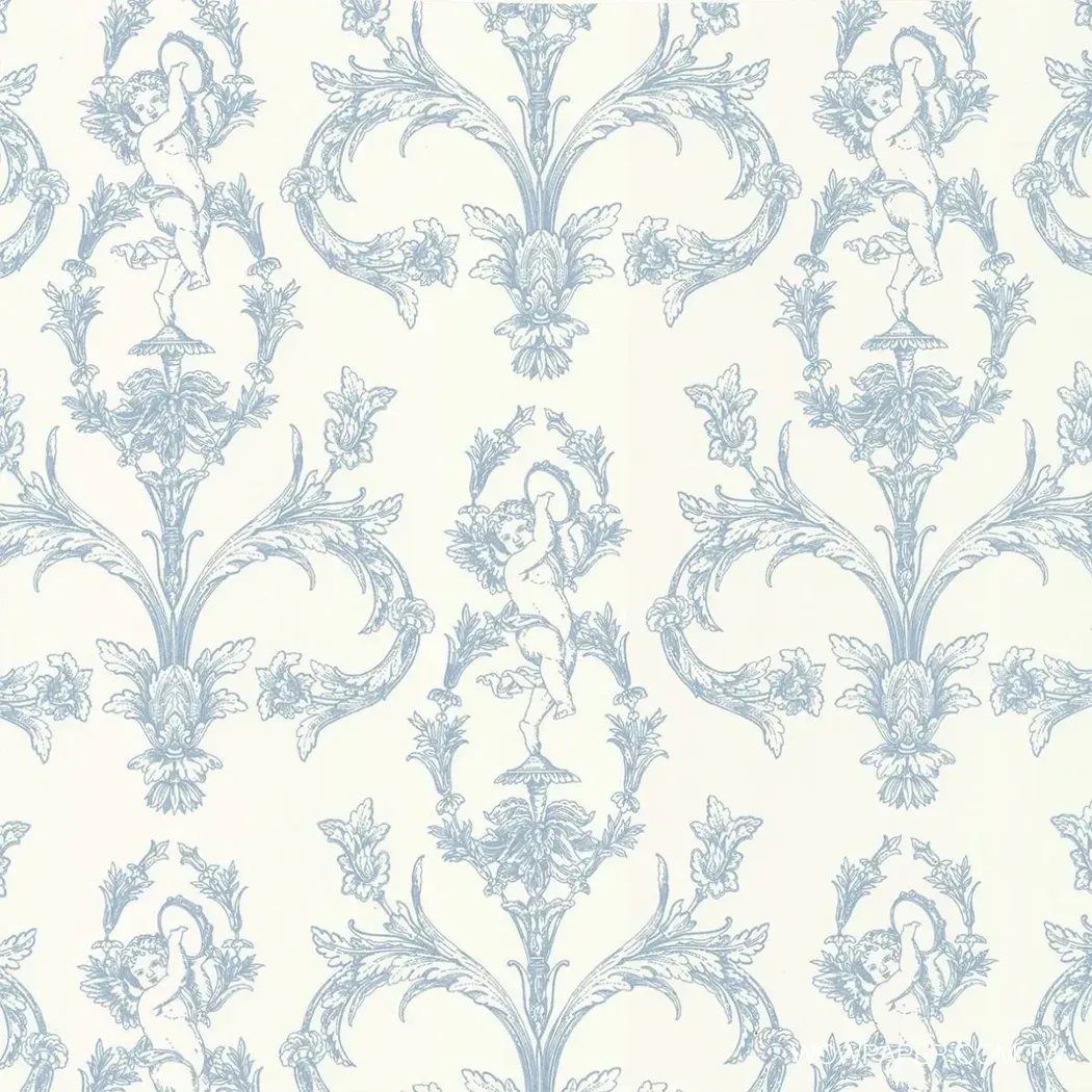 小天使圖騰 壁紙(藍)