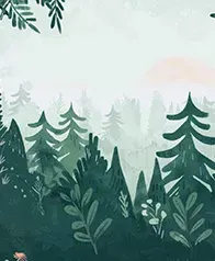 森林密語 壁畫