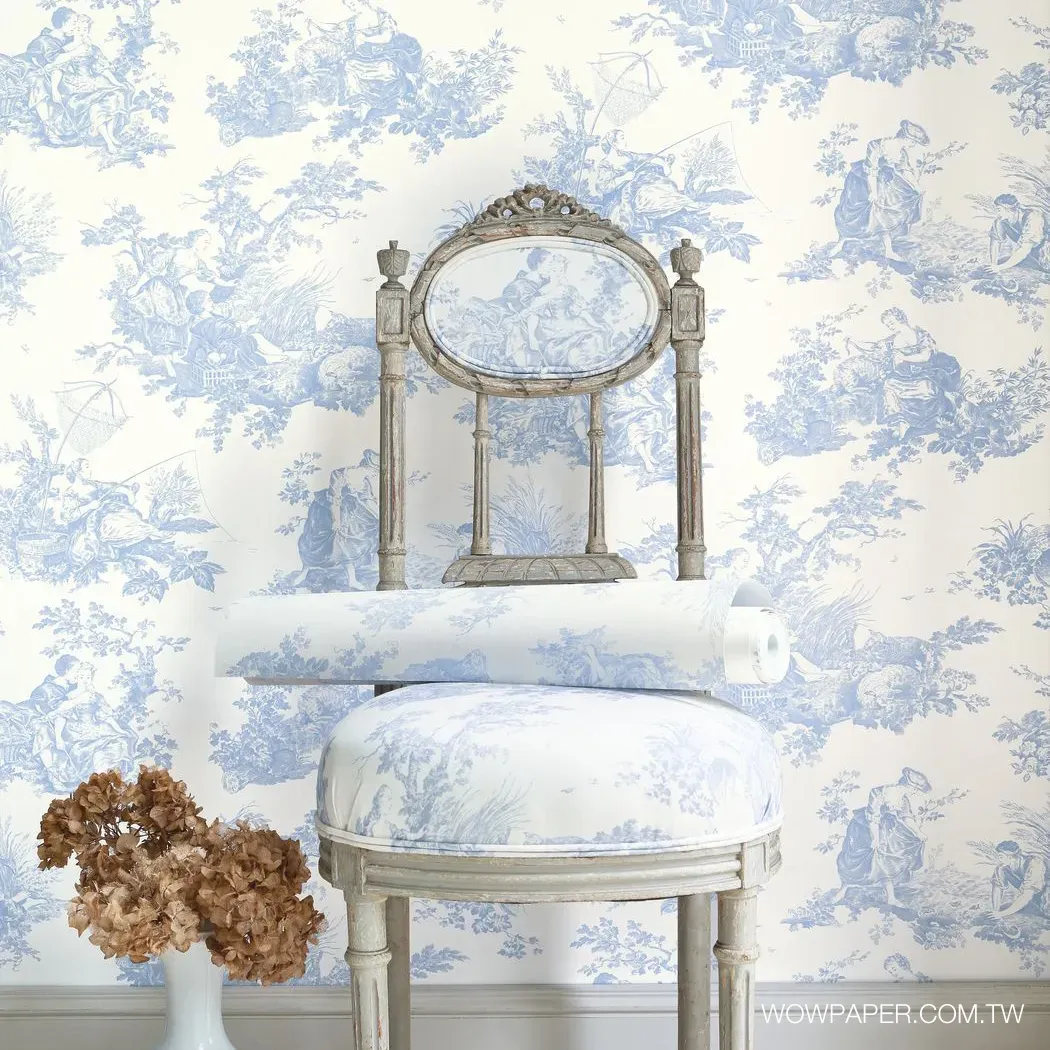 夏日田園 壁紙(藍)