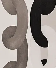 鎖鏈 壁畫(灰)