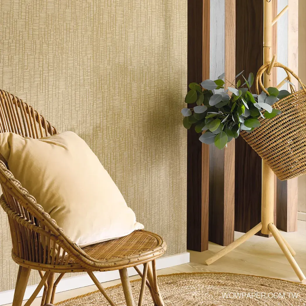 南方工藝紋 壁紙(咖)