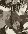 浪漫落葉 壁畫(焙茶色)
