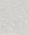 巴黎地圖 壁紙(灰)
